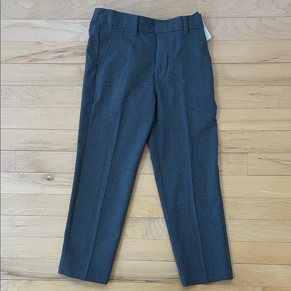 Boys (size 6) Classic Dress Pants in Charcoal Gray - Picture 6 of 6